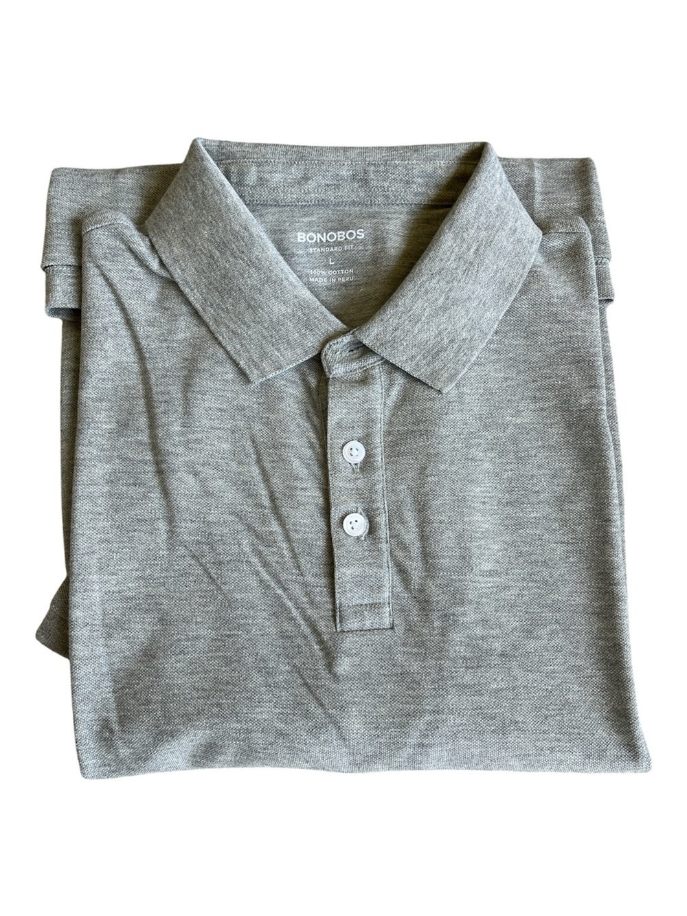 Bonobos Men’s Polo Pack - Charcoal & Light Gray - Picture 2 of 7